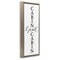 Stupell Industries Sweet Cabin Vertical Words Floating Frame, design by Lux + Me Designs